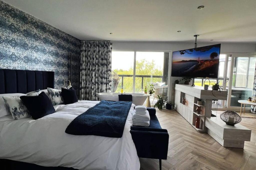 Loudoun Mains Luxury Lodges Newmilns Ngoại thất bức ảnh